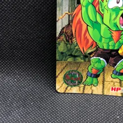 Blanka Street Fighter Ⅱ Capcom Bandai TCG Card 1992 No.34 Rare Japan F/S74 - Image 2