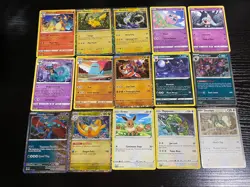 Full Set 15 McDonald 2025 Happy Meal Toy POKEMON TCG Promo Cards English Holo NM - Image 1