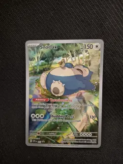 Snorlax 051 Sv: Scarlet & Violet Promo Cards Holo - Image 1