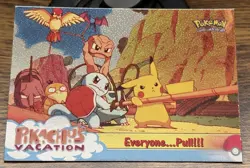 Pokemon 1999 Topps Movie Card #52 “Everyone…Pull!!!” HOLO FOIL black Logo - Image 1