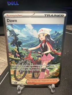 Pokemon Dawn 129/094 Full Art Holo Trainer Card English TCG - Image 1