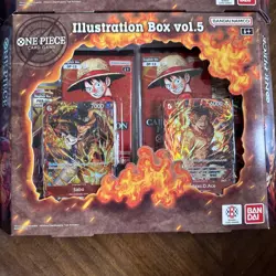(6) One Piece Card Game Illustration Box (3) Vol 5 & (3) Vol 6 - 24 Total Packs - Image 3
