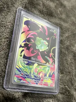 Pokemon TCG Bulbasaur Card 133/132 IR Mega Evolutions Near Mint Holo - Image 3