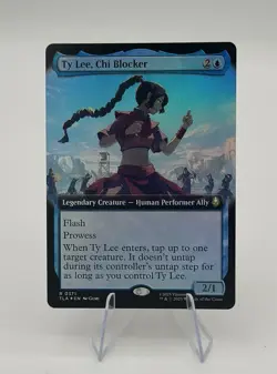 Ty Lee, Chi Blocker - Foil - Extended Art Avatar MTG - Image 1
