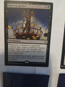 Revel in Riches LP Ixalan MTG 117 / 279 English Regular Win With Treasures! - Image 3