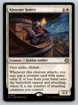 Kinscaer Sentry Lorwyn Eclipsed Regular - Image 1