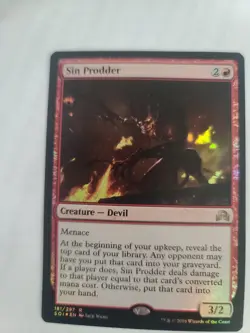 MTG Sin Prodder Shadows Over Innistrad 181/297 Foil Rare - Image 1