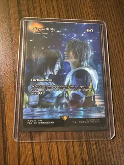 Stay with Me - Rhystic Study (Showcase) Final Fantasy: Through the Ages Regular - Image 1