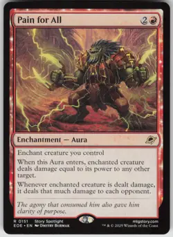 MTG Pain for All Normal NM Edge of Eternities Magic 151 - Image 1