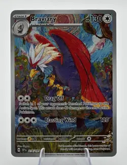 Braviary 214/191 Surging Sparks Illustration Rare Full Art Holo Pokemon TCG NM/M - Image 1