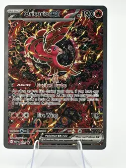 Pokemon Oricorio ex 024 Me: Mega Evolution Black Star Promo English Near Mint - Image 1