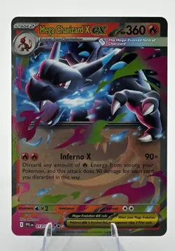Mega Charizard X EX 013/094 - Double Rare - Phantasmal Flames - Pokemon TCG - Image 1