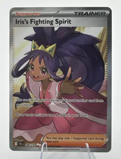 Pokemon - Iris's Fighting Spirit - 180/159 - Journey Together - Full Art Trainer - Image 1