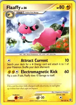 Flaaffy 50/132 Secret Wonders Pokemon TCG LP Normal - Image 1