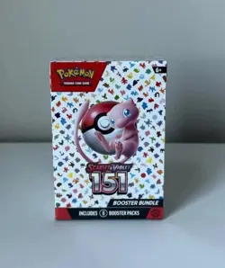 Pokemon TCG Scarlet & Violet 151 Booster Bundle 6 Packs, Factory-Sealed - Image 1