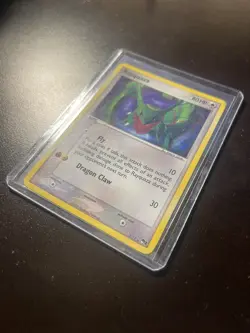 2006 - Pokemon TCG Rayquaza Holo Rare Card 3/17 Excellent Condition - Image 2