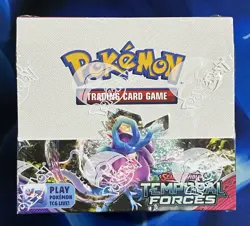Pokemon 2024 Scarlet & Violet Temporal Forces Booster Box TCG Nm M - Image 1