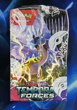 Pokemon 2024 Scarlet & Violet Temporal Forces Booster Box TCG Nm M - Image 2