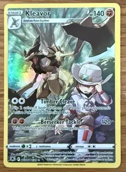 Pokemon TCG Kleavor Tg08/tg30 Kleavor V Swsh248 Kleavor Vstar Swsh249 Lot x3 - Image 2