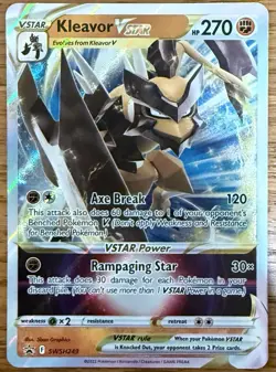 Pokemon TCG Kleavor Tg08/tg30 Kleavor V Swsh248 Kleavor Vstar Swsh249 Lot x3 - Image 3