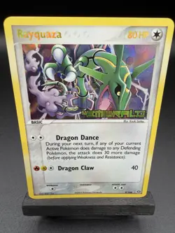 [NM] Pokemon Rayquaza EX Emerald Stamped Reverse Holo #9 - 2005 - Very Clean - Image 3