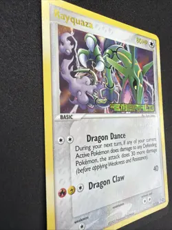 [NM] Pokemon Rayquaza EX Emerald Stamped Reverse Holo #9 - 2005 - Very Clean - Image 5