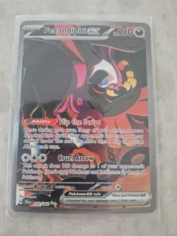 Pokemon TCG Fezandipiti EX 092/064 S&V Shrouded Fable Special Illustration Rare - Image 1