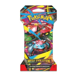 450 Sports Ebay Live Rip N Ship - Pokemon Mega Evolution Sleeved Booster Pack - Image 1