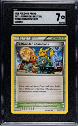 2016 Pokemon Promo World Champions #XY-P Champions Festival FULL SET ALL 7!!!! - Image 2