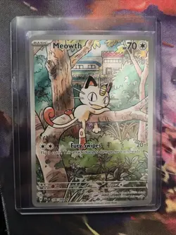 Meowth 106/094 IR Phantasmal Flames English Pokemon TCG - MINT - Image 1
