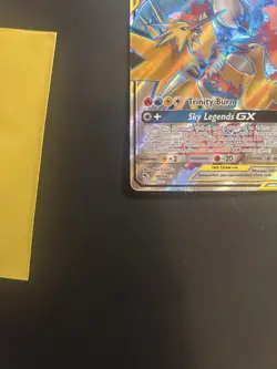 Pokemon Moltres & Zapdos & Articuno GX TAG TEAM Full Art Holo Hidden Fates 66/68 - Image 4