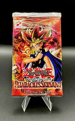 Yu-Gi-Oh! Pharaoh’s Servant Booster Pack 1st Edition Sealed - Image 1