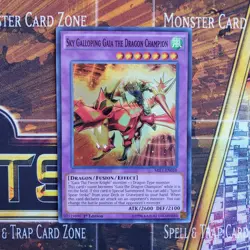 1x Sky Galloping Gaia the Dragon Champion - Super Rare - MIL1-EN010 - 1st - LP - Image 1