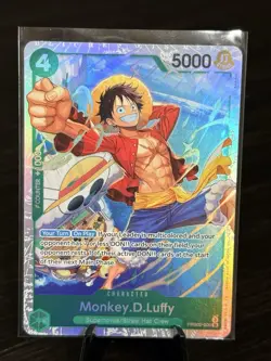 Monkey D. Luffy PRB02-005 SR Foil | The Best Vol. 2 | One Piece TCG English NM - Image 1