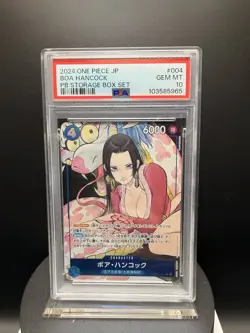 Boa Hancock ST17-004 One Piece CCG Illustration Box Promo Super Rare Holo PSA 10 - Image 1