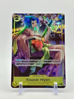 One Piece Kouzuki Hiyori OP06-106 alt art Wings of the Captain English Edition - Image 1