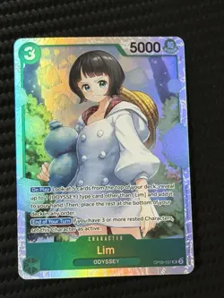 Lim OP09-037 SR One Piece TCG Near Mint NM English - Image 1