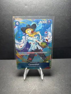 Cavendish (045) (Parallel) - One Piece TCG: Royal Blood (OP10) - Image 1
