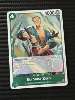 One Piece TCG The Best Vol. 2 PRB-02 - Roronoa Zoro R PRB02-006 - English NM - Image 1