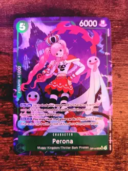 One Piece TCG: Perona - OP14-033 (Alternate Art) - The Azure Sea's Seven Mint - Image 1