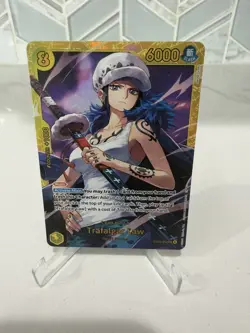UNRELEASED One Piece English EB03-062 Trafalgar Law (SEC) Heroines Edition - Image 1