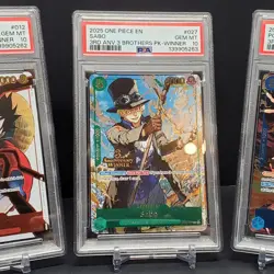 2025 One Piece 3rd Anniversary Winner Sabo Luffy Ace PSA 10 Sequential Set Of 3 - Image 3