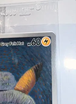 Pikachu With Grey Felt Hat 085 Promo Card Pokemon X Van Gogh SEALED - Image 4
