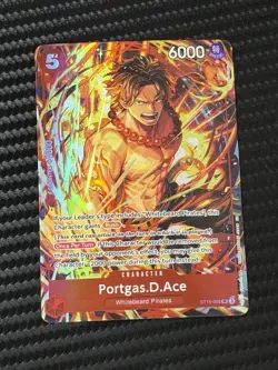 Portgas.D.Ace (Illustration Box Vol.5) ST15-005 One Piece Promotion Cards Foil - Image 1