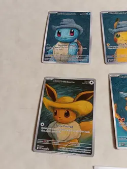 6 Pokemon x Van Gogh Black Star Promo ACG Art Card - Read Description - Image 3