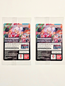 One Piece Monkey D. Luffy US Voyage College Basketball Promo Cards Sealed (2) - Image 2