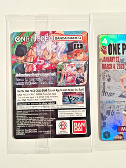 One Piece Monkey D. Luffy US Voyage College Basketball Promo Cards Sealed (2) - Image 4