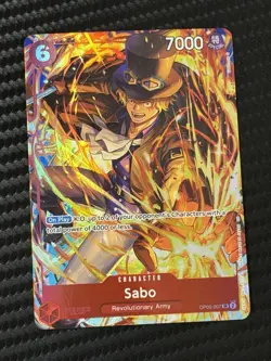 Sabo (Illustration Box Vol.5) OP05-007 One Piece Promotion Cards Foil - Image 1