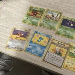 Nintendo Pokemon TCG Japanese Card Lot holo Typhlosion Hypno vintage - Image 4