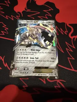 Pokemon TCG Steelix EX Ultra Rare Card 67/114 XY: Steam Siege 2016 - Image 1